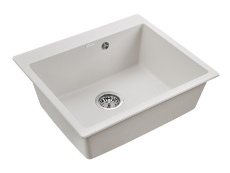 Кухонная мойка Paulmark KANTE 60 PM106052-WH 60х50 цвет белый